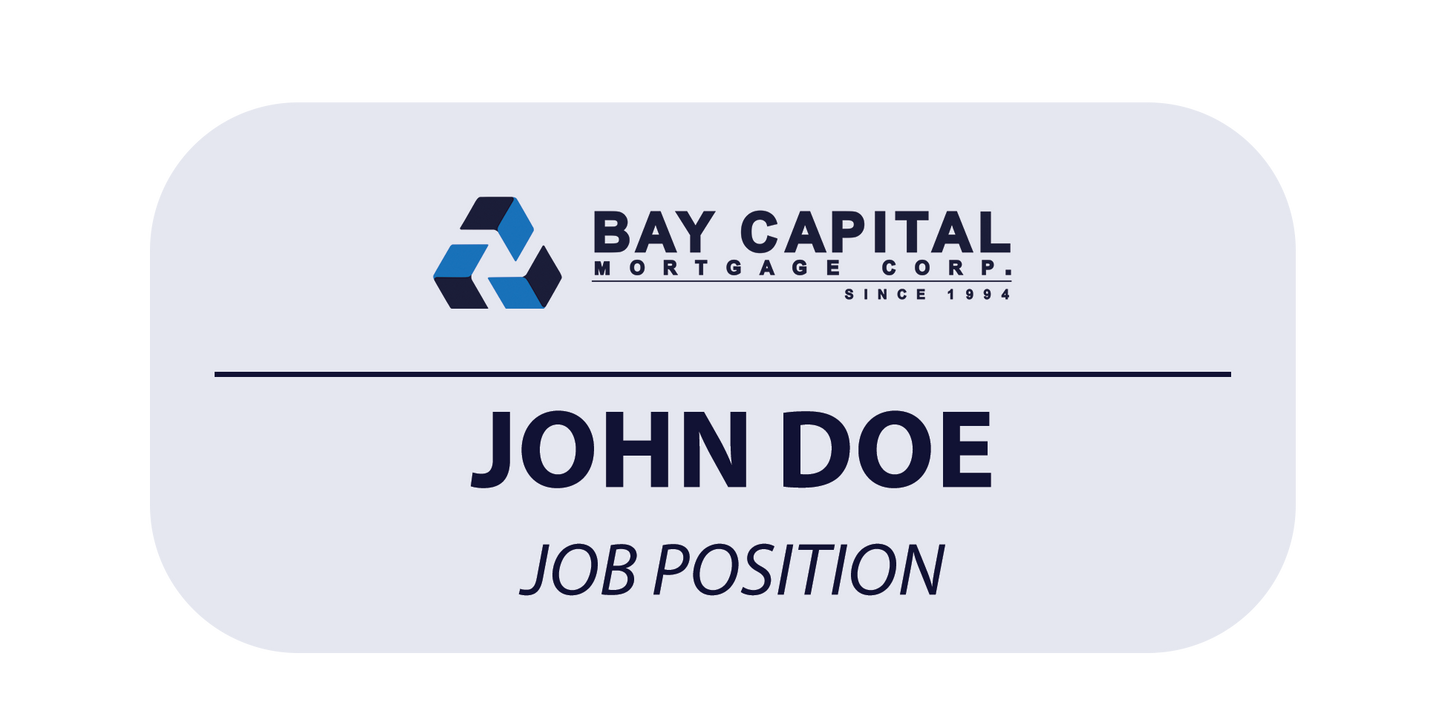 Name Tag with Logo
