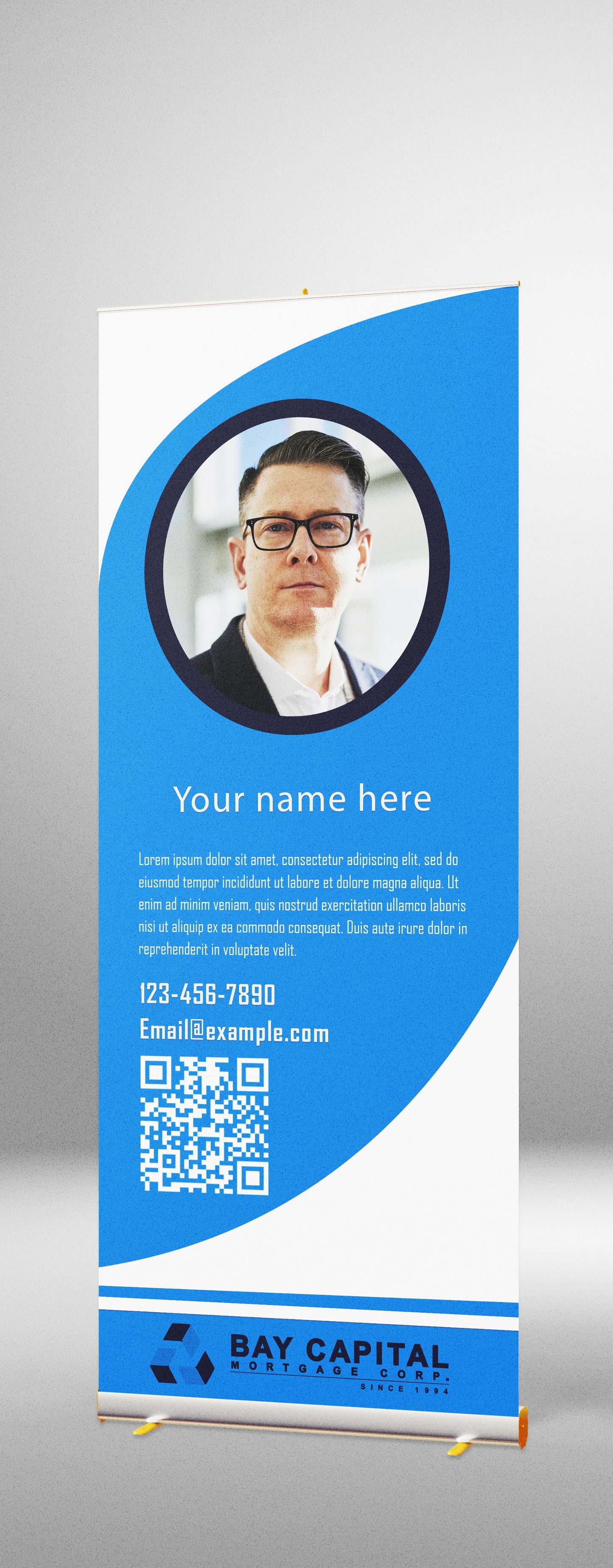 Custom Roll Up Banner